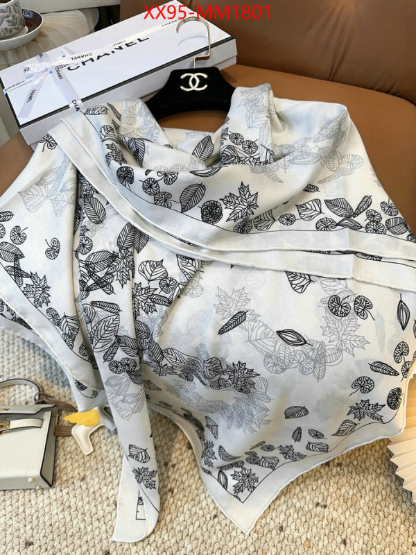 Scarf-Chanel 2024 perfect replica designer ID: MM1801 $: 95USD