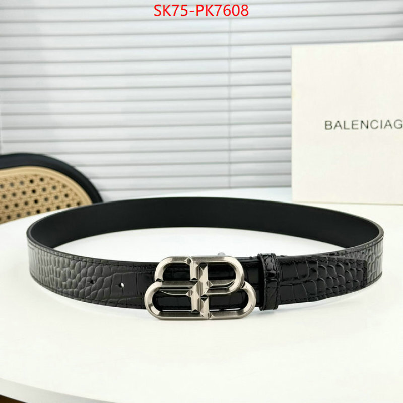 Belts-Balenciaga how to find replica shop ID: PK7608 $: 75USD