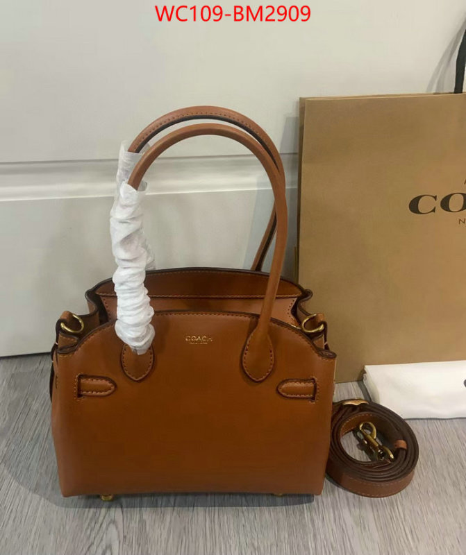 Coach Bags(4A)-Handbag- at cheap price ID: BM2909 $: 109USD,
