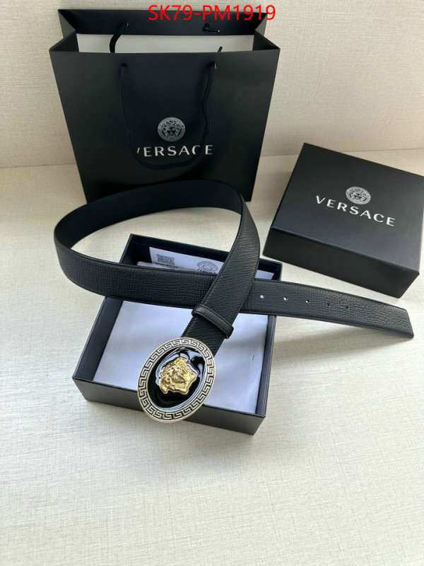 Belts-Versace cheap replica designer ID: PM1919 $: 79USD