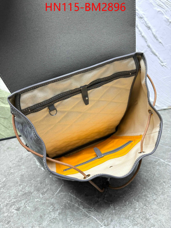 Goyard Bags(4A)-Backpack- shop cheap high quality 1:1 replica ID: BM2896 $: 115USD,