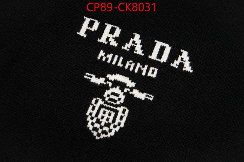 Clothing-Prada best replica quality ID: CK8031 $: 89USD