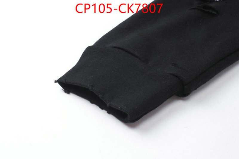 Clothing-Balenciaga 1:1 ID: CK7807 $: 105USD