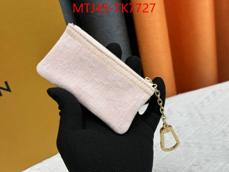 LV Bags(4A)-Wallet outlet sale store ID: TK7727 $: 45USD,