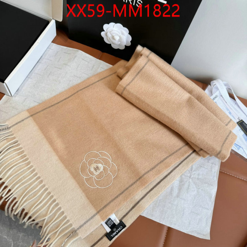 Scarf-Chanel where to buy high quality ID: MM1822 $: 59USD