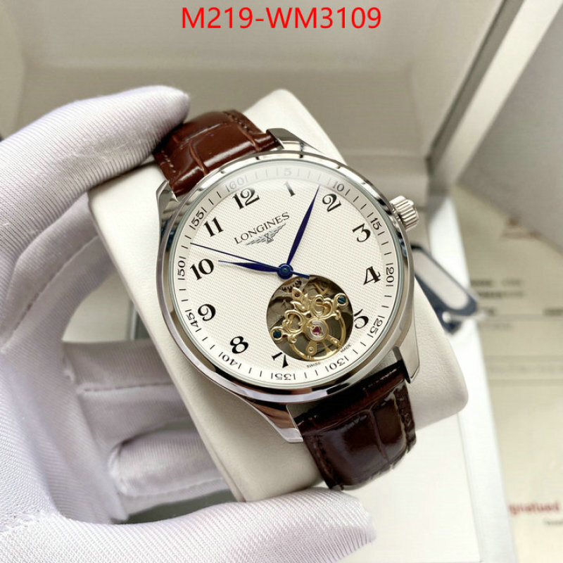 Watch(TOP)-Longines top quality designer replica ID: WM3109 $: 219USD-shoes yupoo Watch(TOP)-Longines top quality designer replica ID: WM3109 $: 219USD