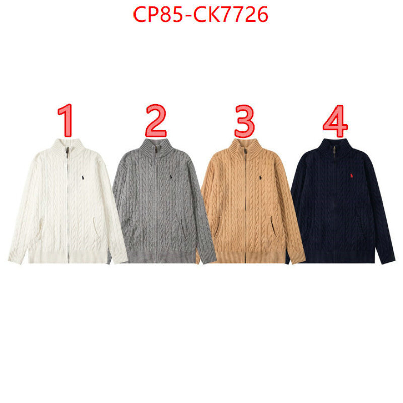 Clothing-Ralph Lauren 1:1 replica wholesale ID: CK7726 $: 85USD