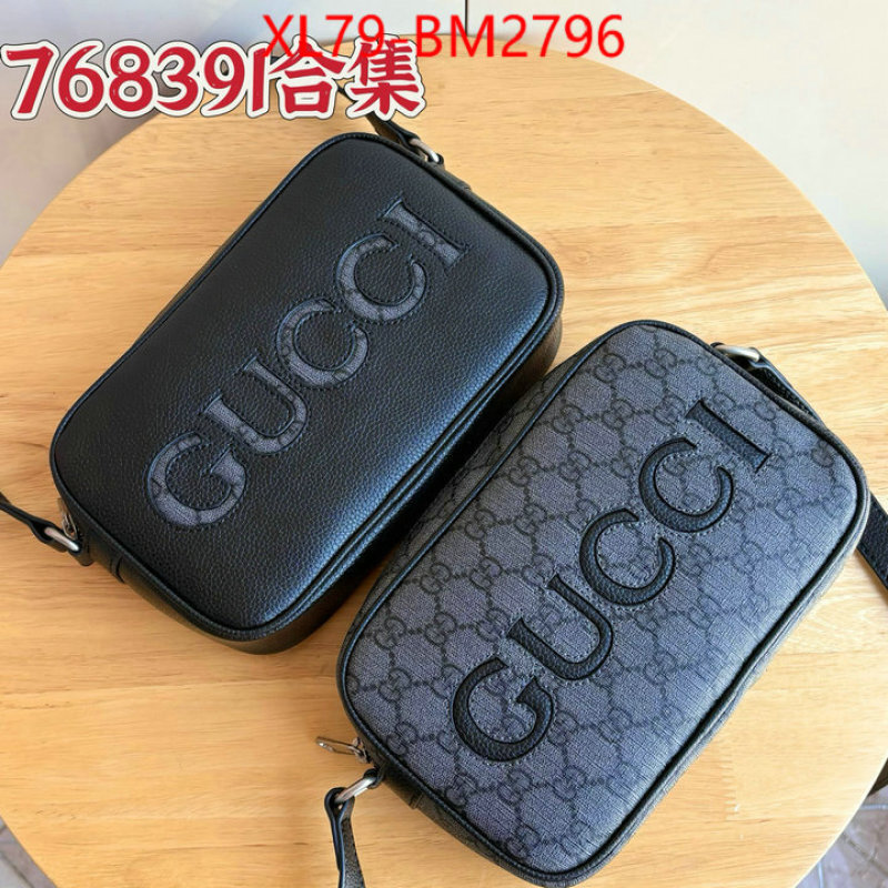 Gucci Bags(4A)-Crossbody- top designer replica ID: BM2796 $: 79USD,