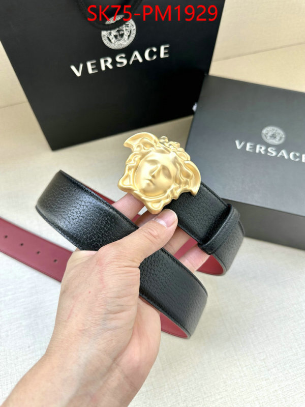 Belts-Versace top sale ID: PM1929 $: 75USD