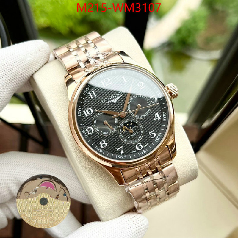 Watch(TOP)-Longines replica ID: WM3107 $: 215USD-shoes yupoo Watch(TOP)-Longines replica ID: WM3107 $: 215USD