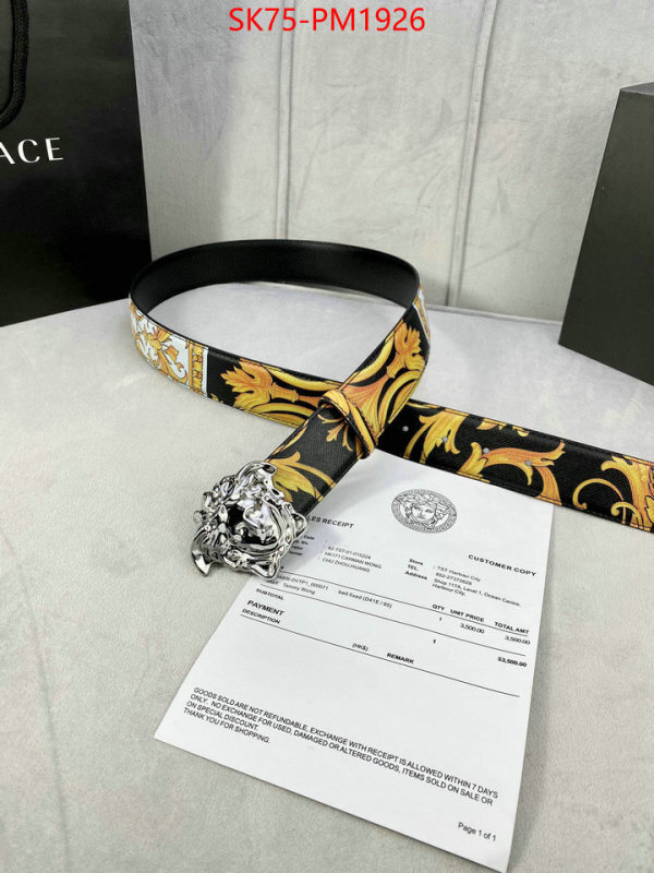 Belts-Versace high quality perfect ID: PM1926 $: 75USD