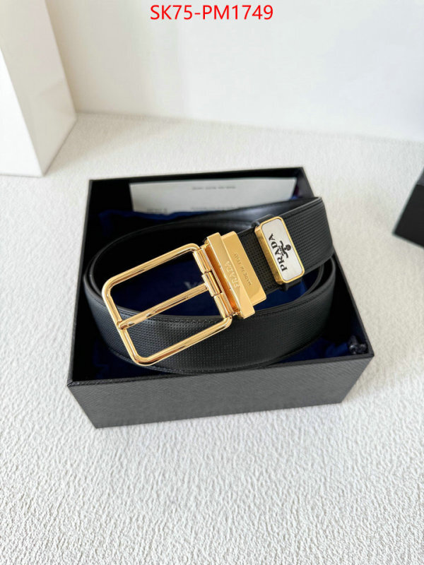 Belts-Prada replica 1:1 high quality ID: PM1749 $: 75USD