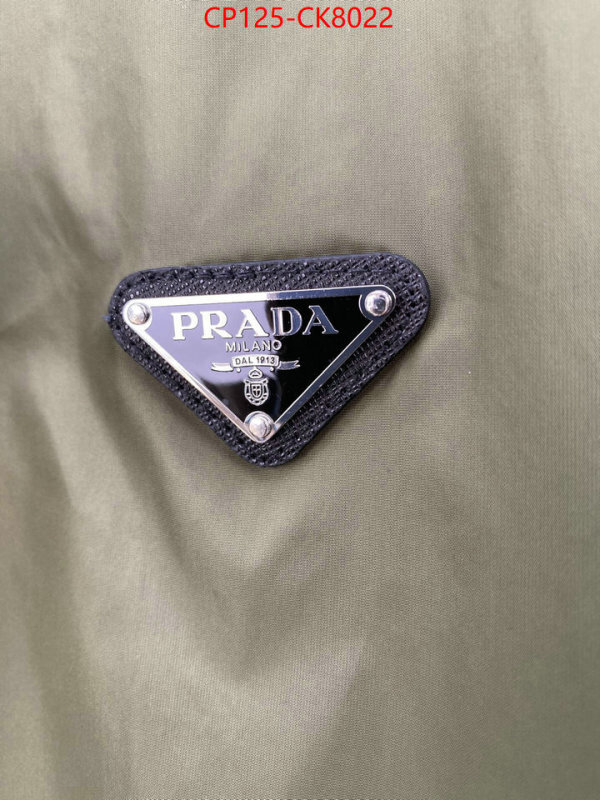 Clothing-Prada customize the best replica ID: CK8022 $: 125USD