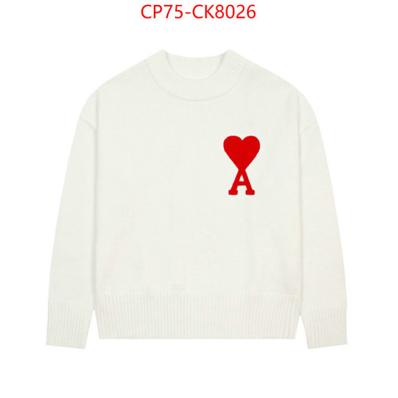 Clothing-AMI outlet sale store ID: CK8026 $: 75USD-shoes yupoo Clothing-AMI outlet sale store ID: CK8026 $: 75USD