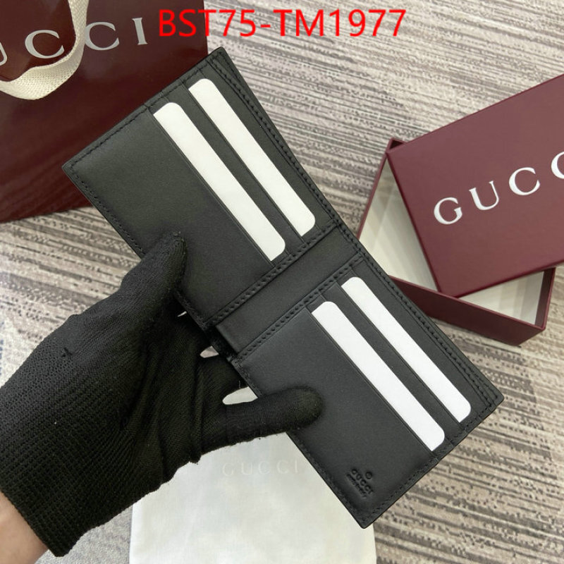 Gucci Bags(TOP)-Wallet- where can i buy ID: TM1977 $: 75USD,