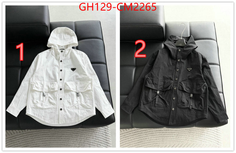 Clothing-Prada designer replica ID: CM2265 $: 129USD