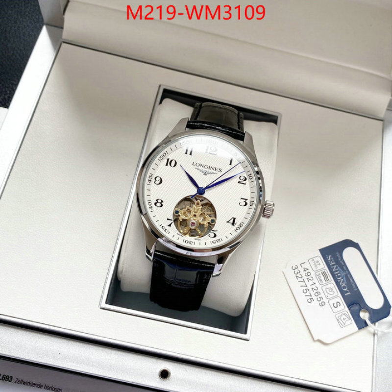 Watch(TOP)-Longines top quality designer replica ID: WM3109 $: 219USD-shoes yupoo Watch(TOP)-Longines top quality designer replica ID: WM3109 $: 219USD