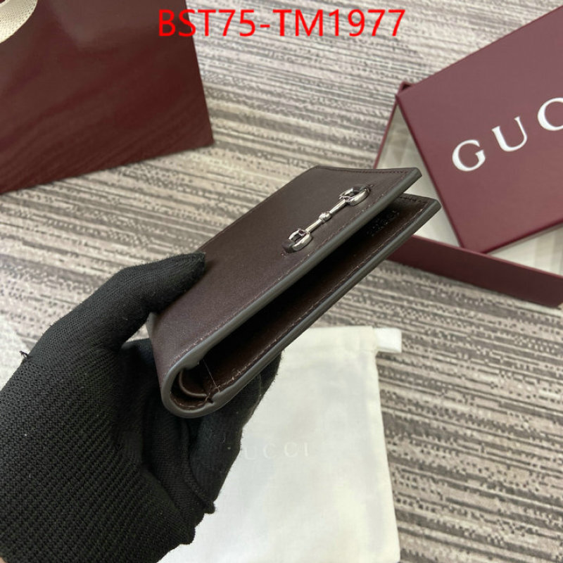 Gucci Bags(TOP)-Wallet- where can i buy ID: TM1977 $: 75USD,