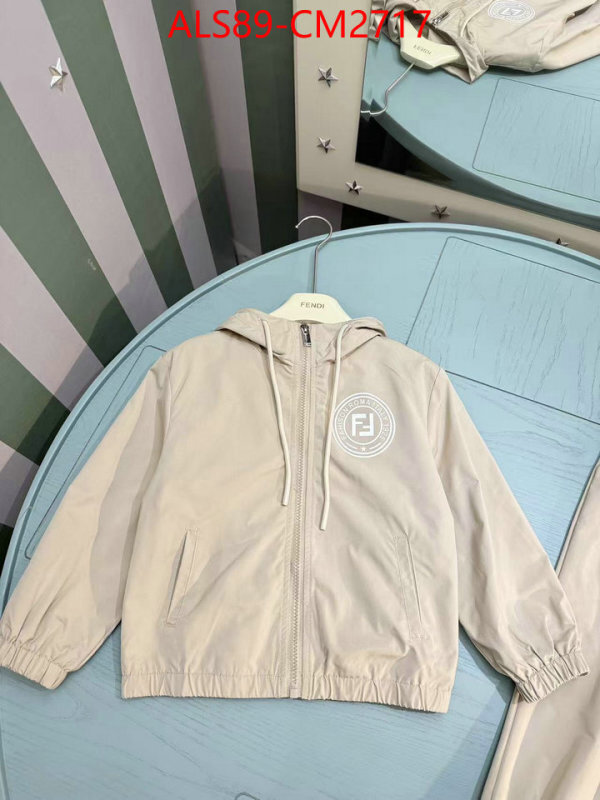 Kids clothing-Fendi buy high-quality fake ID: CM2717 $: 89USD