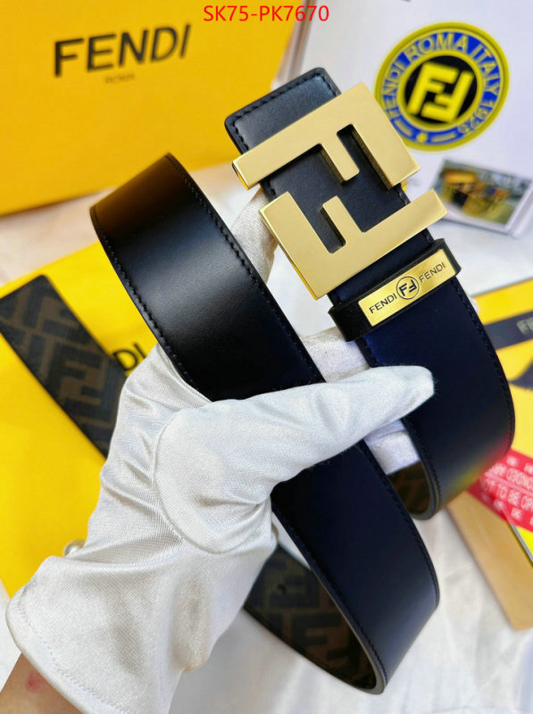 Belts-Fendi where can i find ID: PK7670 $: 75USD