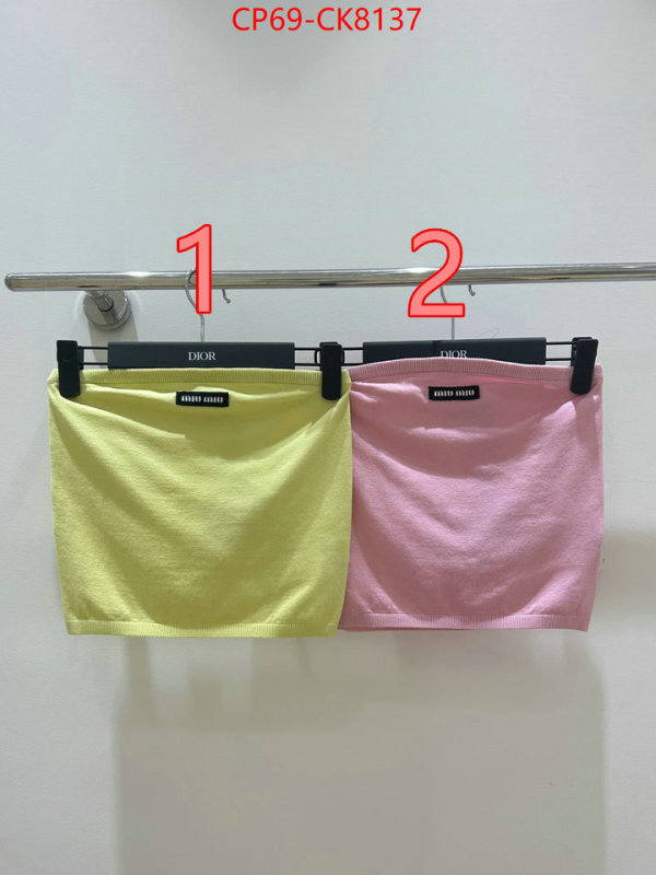 Clothing-MIU MIU how to find designer replica ID: CK8137 $: 69USD