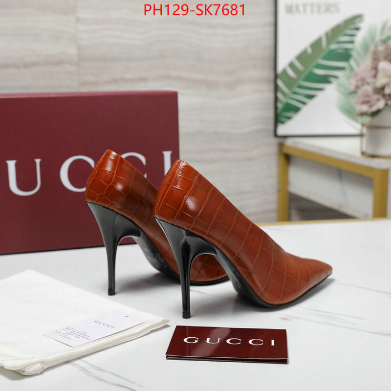 Women Shoes-Gucci shop designer replica ID: SK7681 $: 129USD