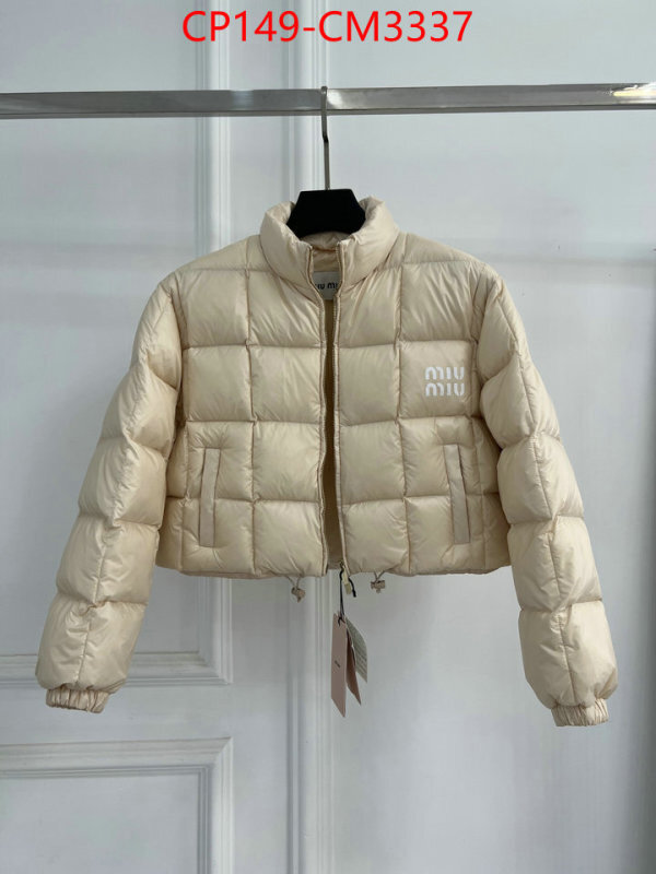 Down jacket Women-Miu Miu cheap high quality replica ID: CM3337 $: 145USD-shoes yupoo Down jacket Women-Miu Miu cheap high quality replica ID: CM3337 $: 145USD