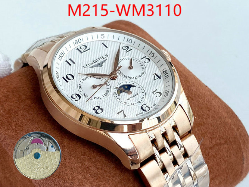 Watch(TOP)-Longines buy cheap ID: WM3110 $: 215USD-shoes yupoo Watch(TOP)-Longines buy cheap ID: WM3110 $: 215USD