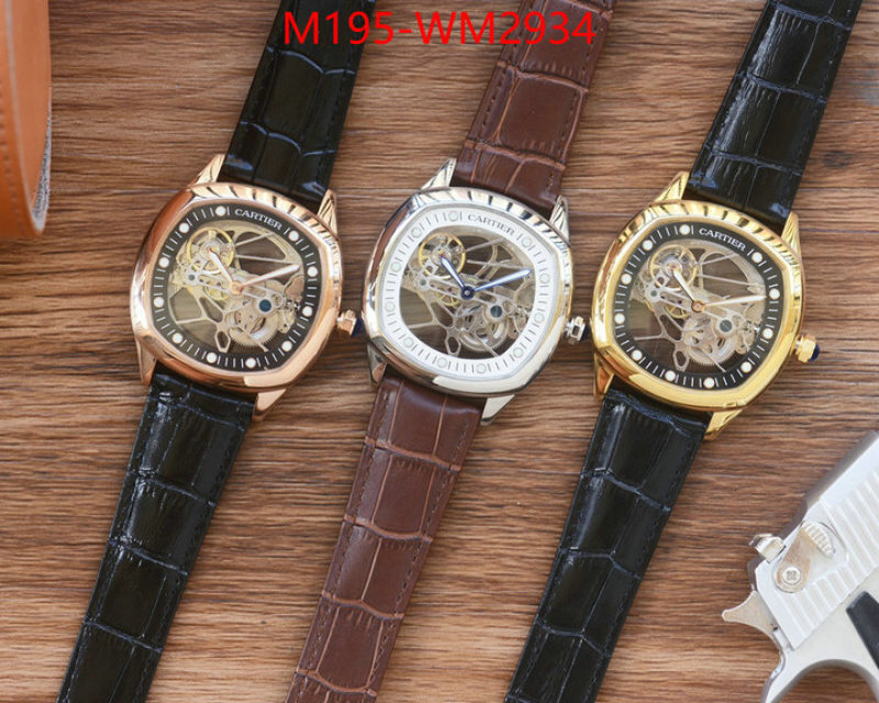 Watch(4A)-Cartier aaaaa+ replica ID: WM2934 $: 195USD-shoes yupoo Watch(4A)-Cartier aaaaa+ replica ID: WM2934 $: 195USD