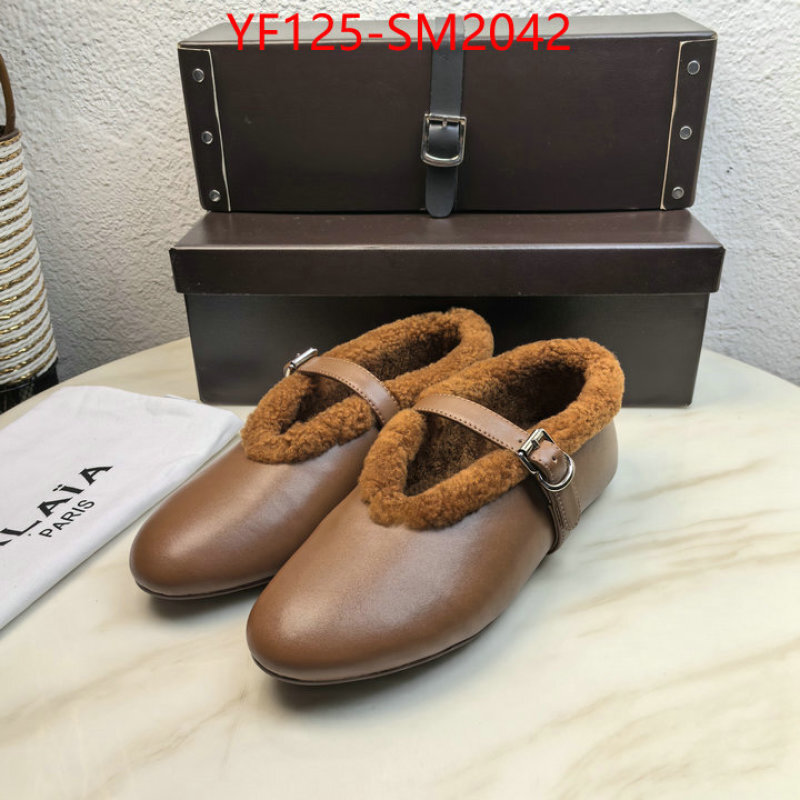 Women Shoes-ALAIA high quality replica ID: SM2042 $: 125USD