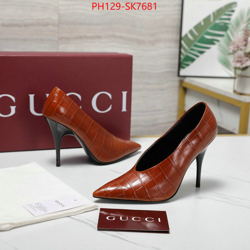 Women Shoes-Gucci shop designer replica ID: SK7681 $: 129USD