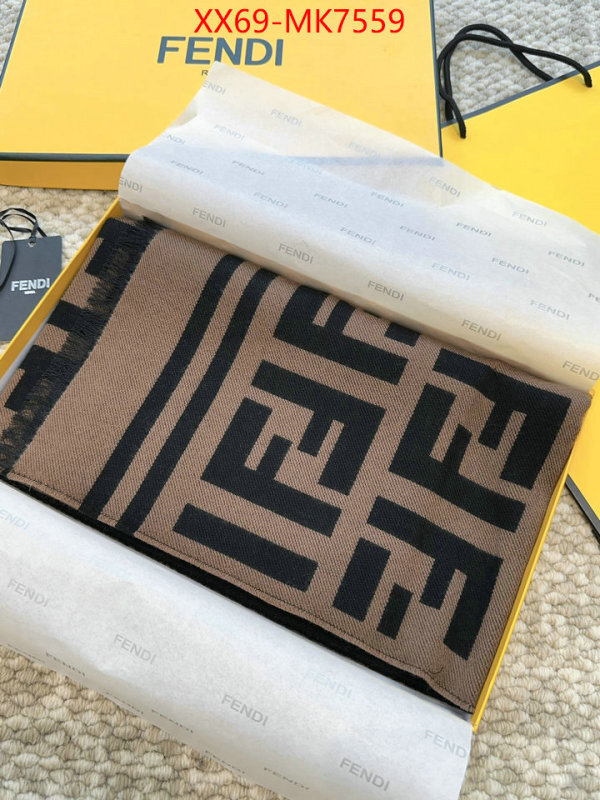 Scarf-Fendi wholesale replica shop ID: MK7559 $: 69USD
