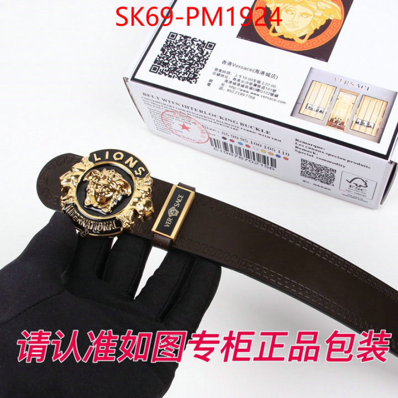 Belts-Versace high quality designer replica ID: PM1924 $: 69USD