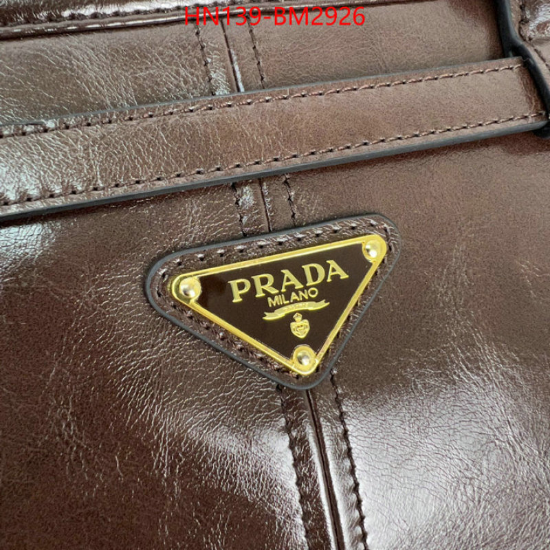 Prada Bags(4A)-Handbag- new designer replica ID: BM2926 $: 139USD,
