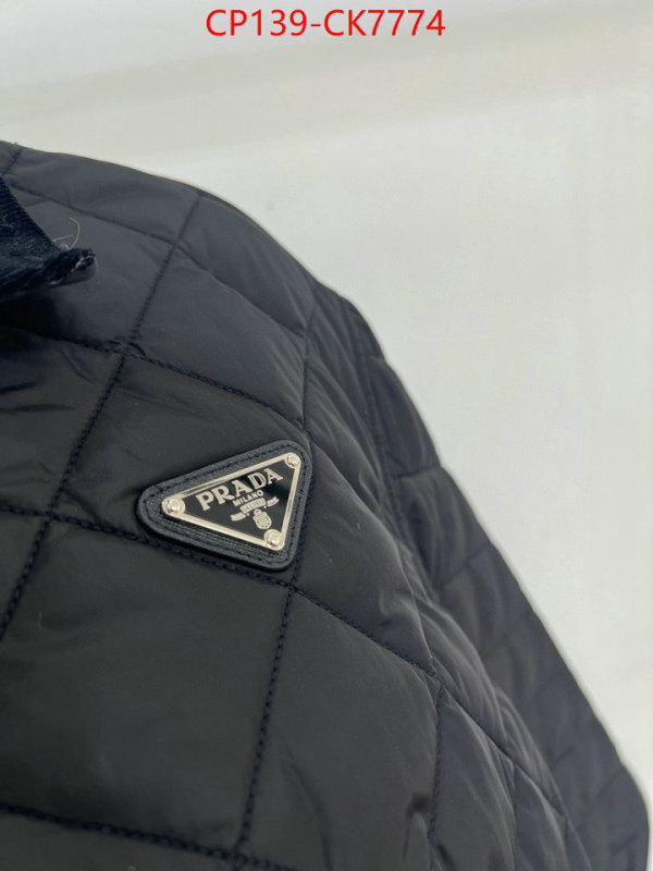 Clothing-Prada replica 2024 perfect luxury ID: CK7774 $: 139USD