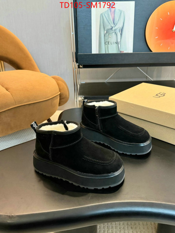 Women Shoes-UGG designer 1:1 replica ID: SM1792 $: 105USD