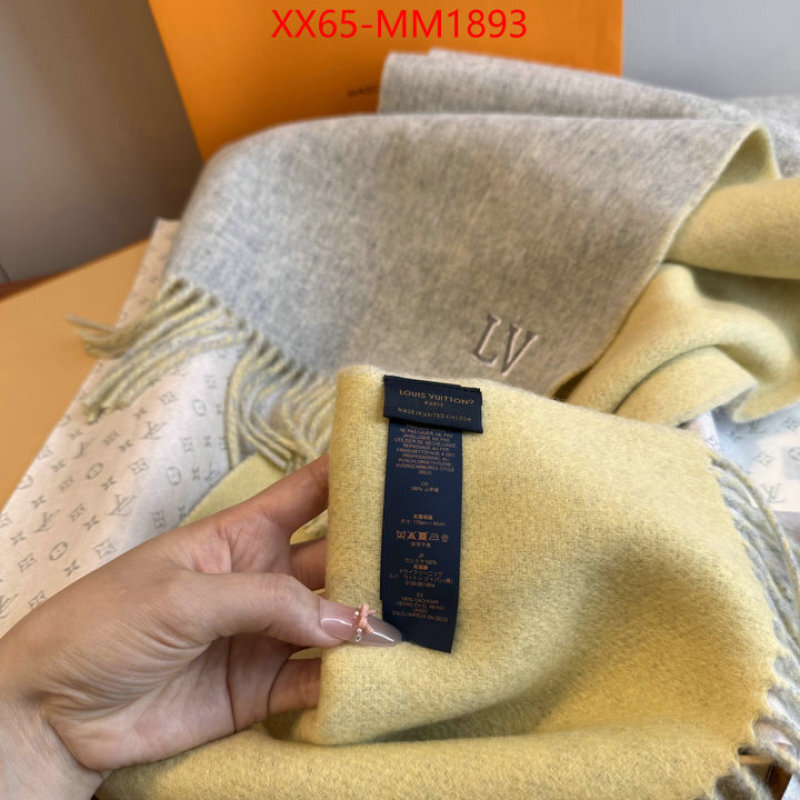 Scarf-LV top quality fake ID: MM1893 $: 65USD