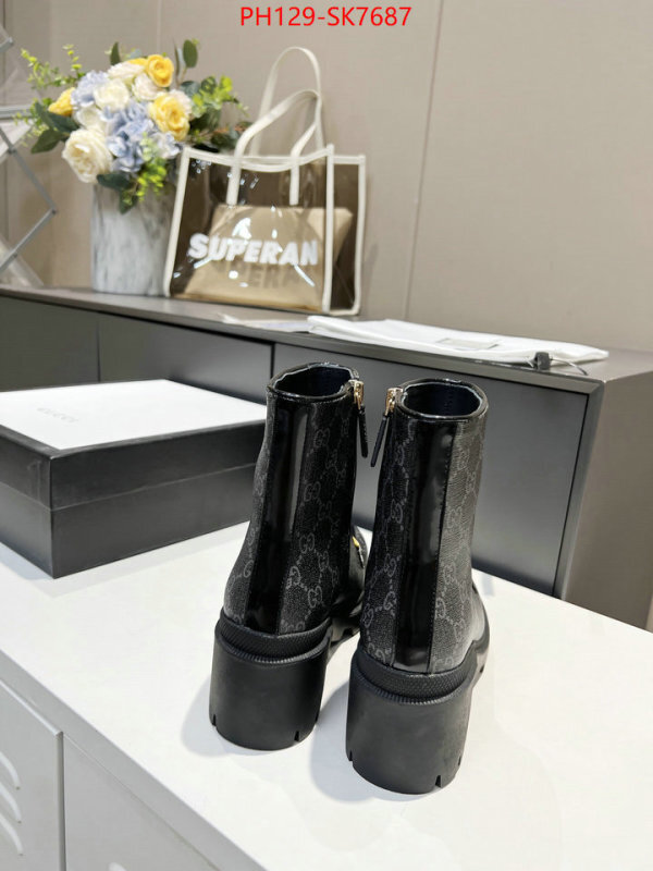 Women Shoes-Gucci buy cheap ID: SK7687 $: 129USD