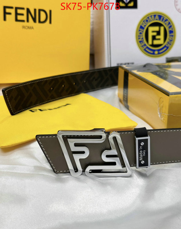 Belts-Fendi shop cheap high quality 1:1 replica ID: PK7678 $: 75USD