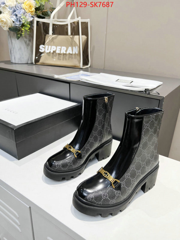 Women Shoes-Gucci buy cheap ID: SK7687 $: 129USD