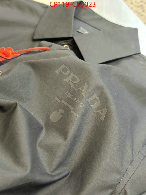 Clothing-Prada best fake ID: CK8023 $: 119USD