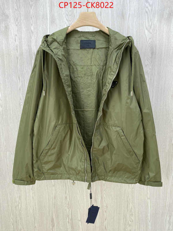 Clothing-Prada customize the best replica ID: CK8022 $: 125USD