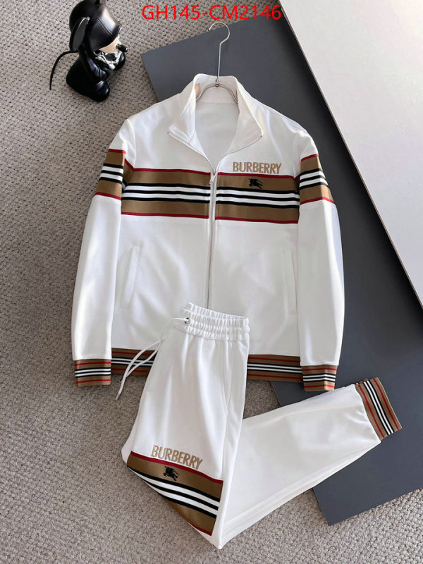 Clothing-Burberry replcia cheap ID: CM2146 $: 145USD