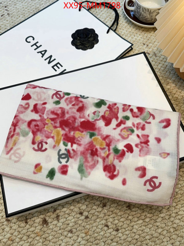 Scarf-Chanel luxury fashion replica designers ID: MM1798 $: 95USD