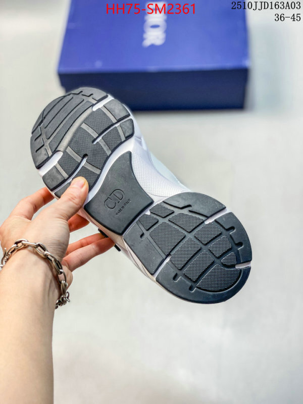 Women Shoes-Dior aaaaa replica designer ID: SM2361 $: 75USD