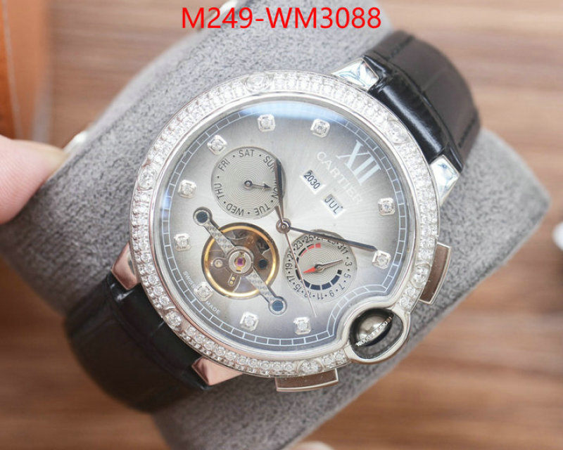 Watch(TOP)-Cartier luxury cheap ID: WM3088 $: 249USD-shoes yupoo Watch(TOP)-Cartier luxury cheap ID: WM3088 $: 249USD