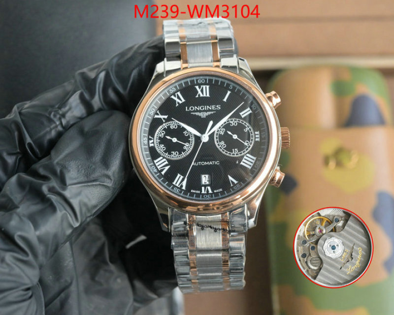 Watch(TOP)-Longines hot sale ID: WM3104 $: 239USD-shoes yupoo Watch(TOP)-Longines hot sale ID: WM3104 $: 239USD
