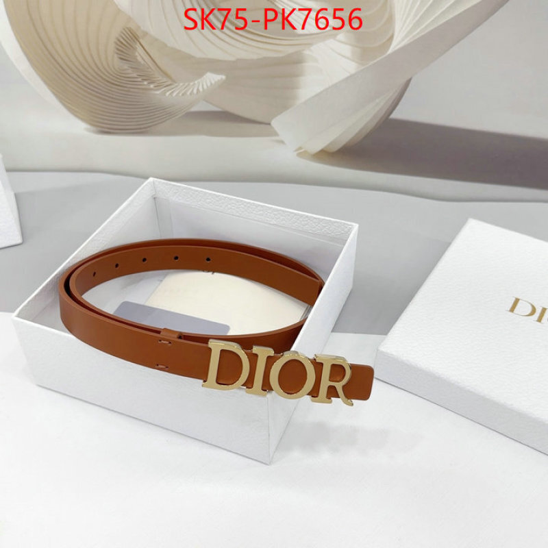 Belts-Dior top perfect fake ID: PK7656 $: 75USD
