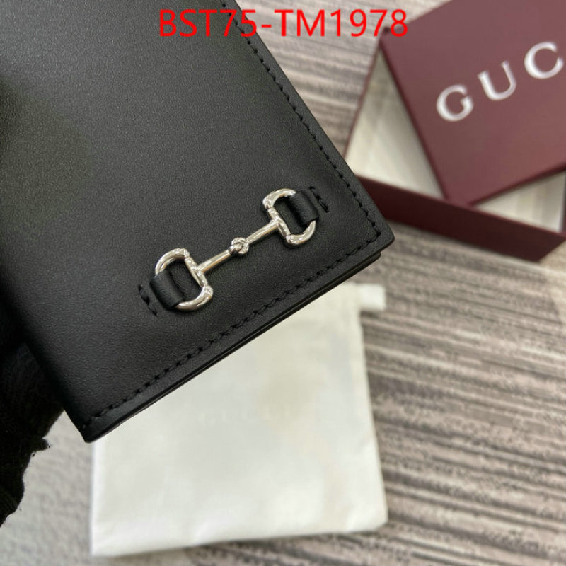 Gucci Bags(TOP)-Wallet- perfect ID: TM1978 $: 75USD,
