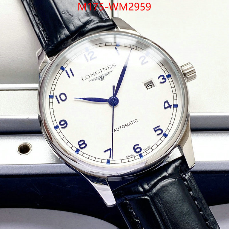 Watch(4A)-Longines website to buy replica ID: WM2959 $: 175USD-shoes yupoo Watch(4A)-Longines website to buy replica ID: WM2959 $: 175USD